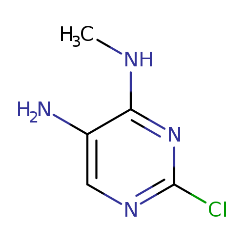 4,5-Pyrimidinediamine, 2-chloro-N4-methyl-