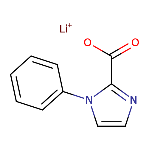 lithium(1+)ion1-phenyl-1H-imidazole-2-carboxylate