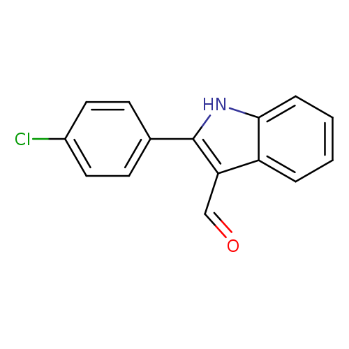 2-(4-Chlorophenyl)-1H-indole-3-carbaldehyde
