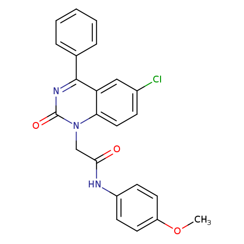 2-(6-chloro-2-oxo-4-phenyl-1,2-dihydroquinazolin-1-yl)-N-(4-methoxyphenyl)acetamide