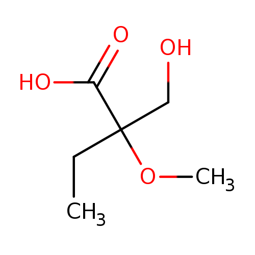 2-(hydroxymethyl)-2-methoxybutanoic acid