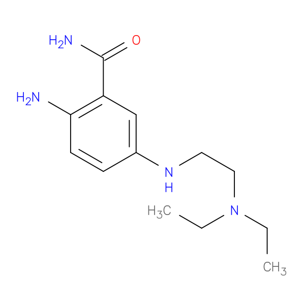 2-amino-5-{[2-(diethylamino)ethyl]amino}benzamide