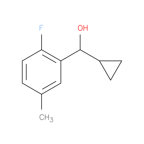 cyclopropyl(2-fluoro-5-methylphenyl)methanol