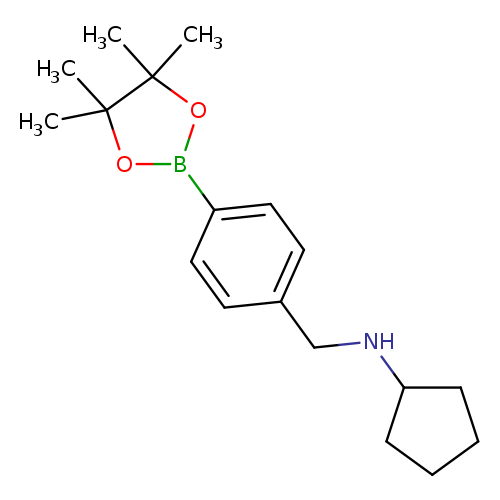 4-(N-Cyclopentylaminomethyl)phenylboronic acid, pinacol ester