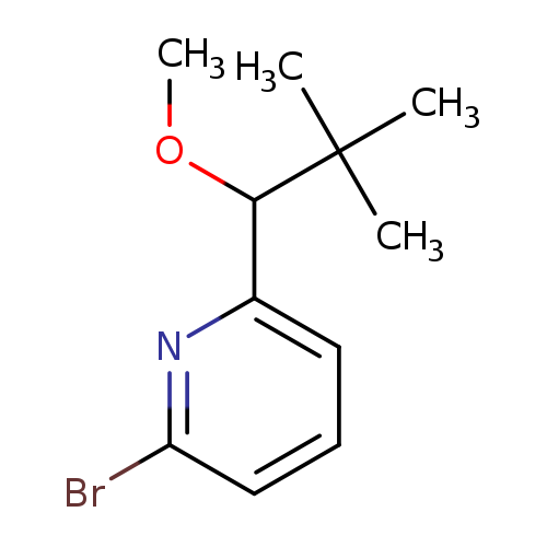 2-bromo-6-(1-methoxy-2,2-dimethylpropyl)pyridine