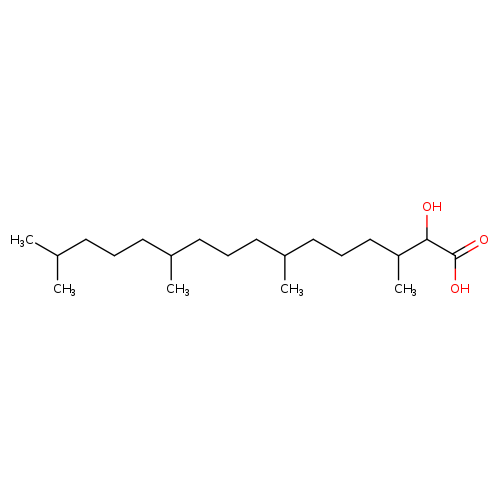 Hexadecanoic acid, 2-hydroxy-3,7,11,15-tetramethyl-