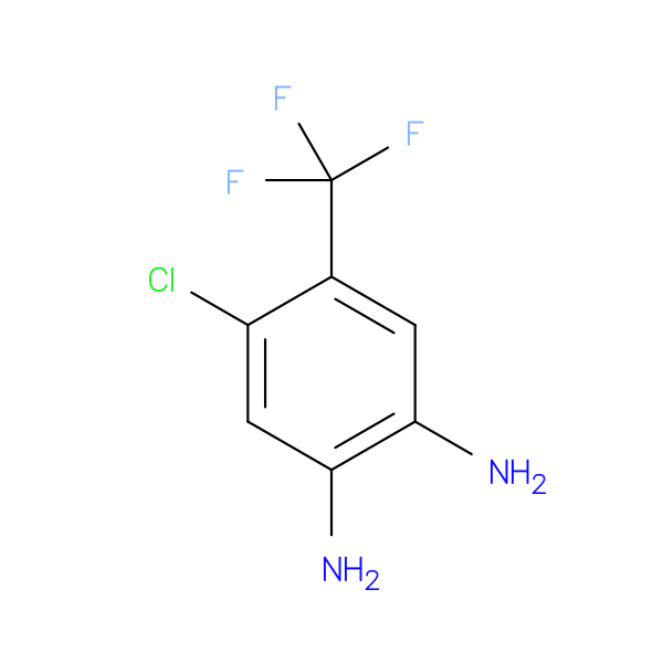 4-Chloro-5-(trifluoromethyl)benzene-1,2-diamine