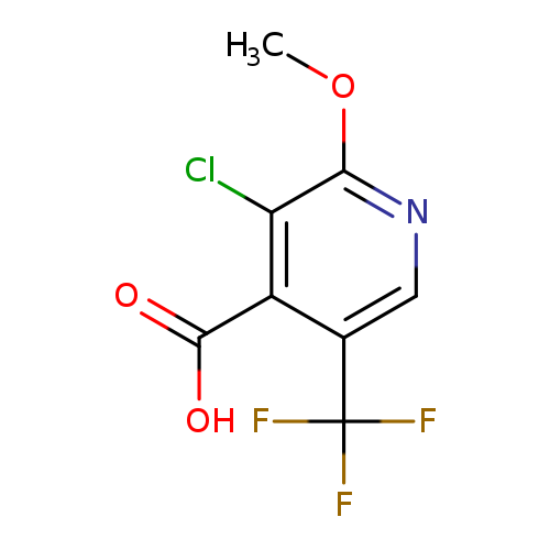 3-Chloro-2-methoxy-5-(trifluoromethyl)isonicotinic acid