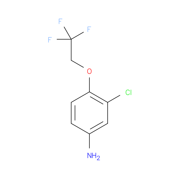 3-Chloro-4-(2,2,2-trifluoroethoxy)aniline