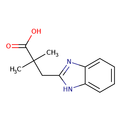 3-(1H-1,3-Benzodiazol-2-Yl)-2,2-Dimethylpropanoic Acid