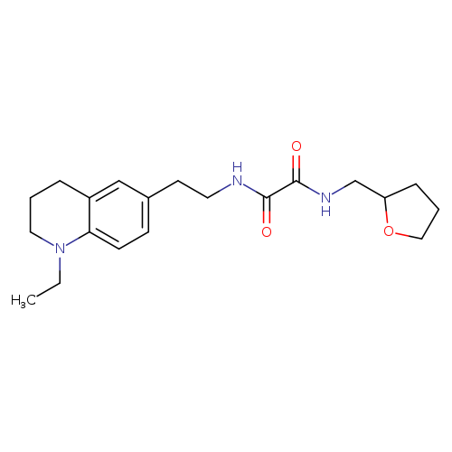 N'-[2-(1-ethyl-1,2,3,4-tetrahydroquinolin-6-yl)ethyl]-N-[(oxolan-2-yl)methyl]ethanediamide