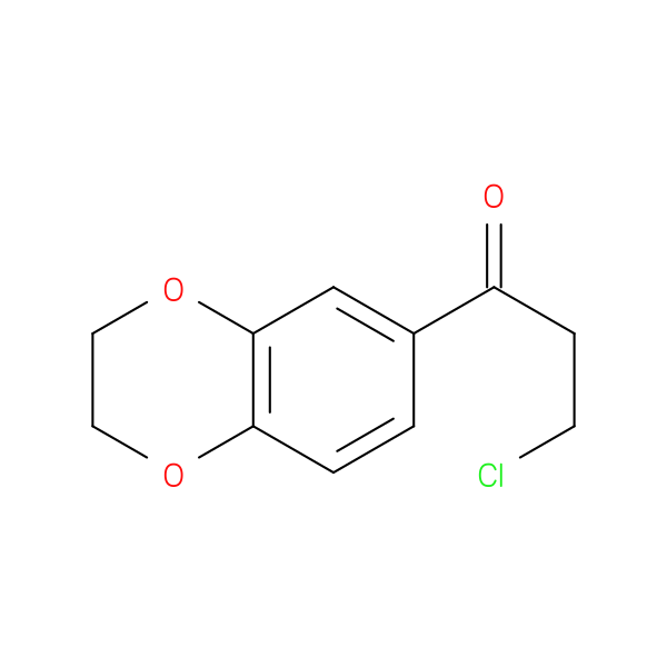 3-chloro-1-(2,3-dihydro-1,4-benzodioxin-6-yl)propan-1-one
