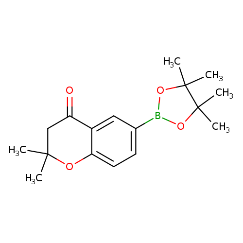2,2-Dimethyl-6-(4,4,5,5-tetramethyl-1,3,2-dioxaborolan-2-yl)-2,3-dihydro-4H-chromen-4-one