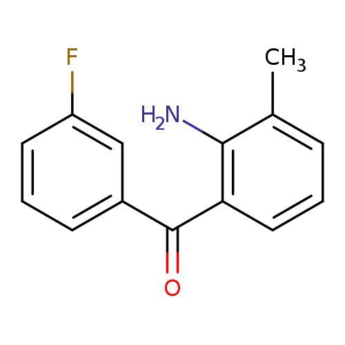 (2-amino-3-methylphenyl)(3-fluorophenyl)methanone