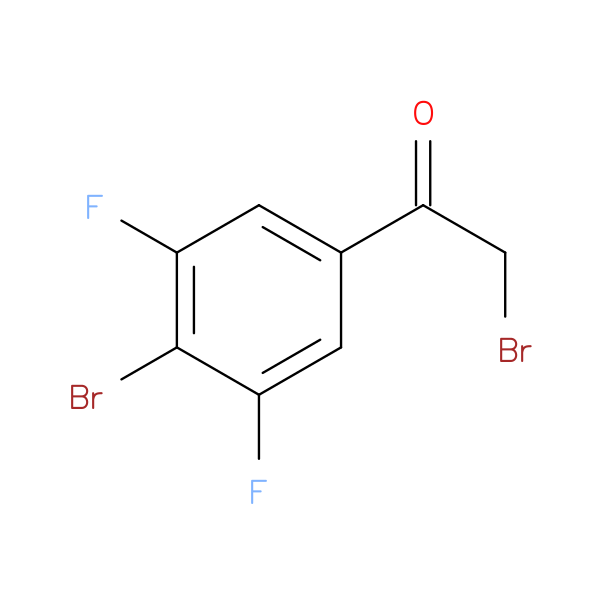 2-Bromo-1-(4-bromo-3,5-difluorophenyl)ethanone