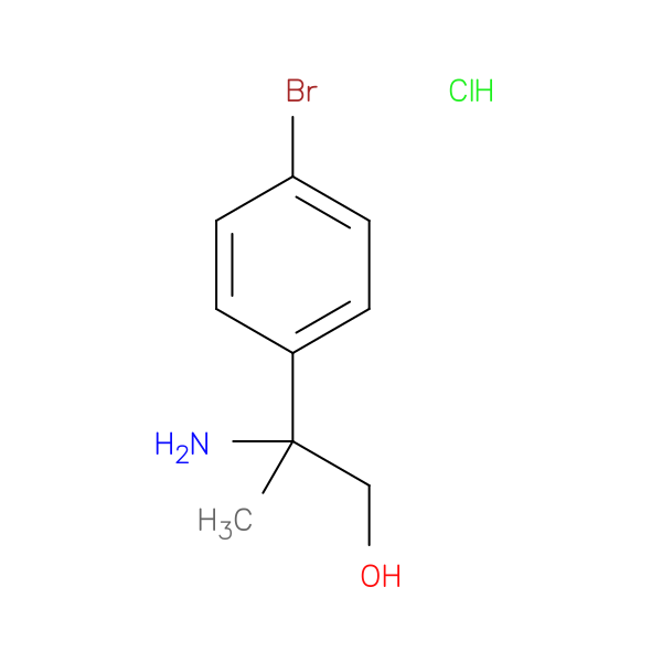 2-amino-2-(4-bromophenyl)propan-1-ol hydrochloride