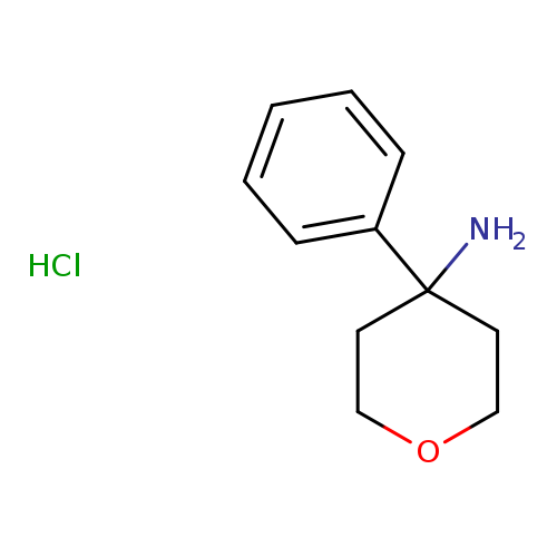 (4-phenyltetrahydro-2H-pyran-4-yl)amine hydrochloride