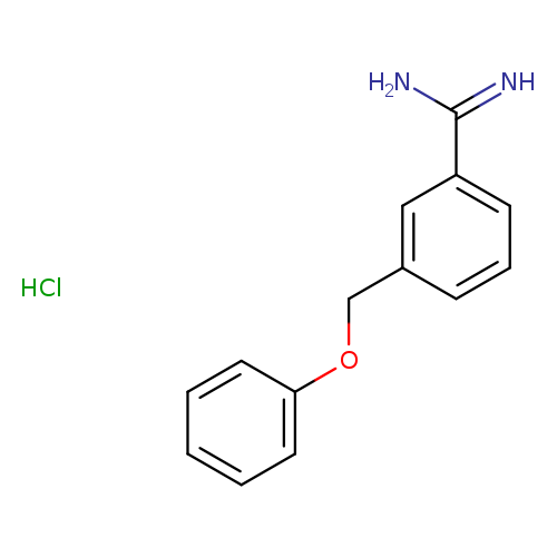 3-(phenoxymethyl)benzene-1-carboximidamide hydrochloride