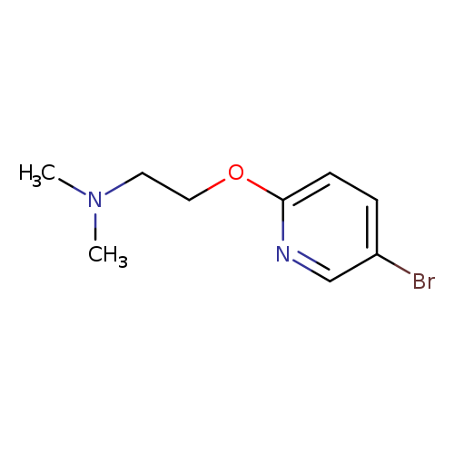 2-((5-Bromopyridin-2-yl)oxy)-N,N-dimethylethanamine
