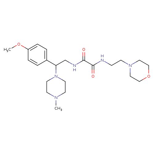 N'-[2-(4-methoxyphenyl)-2-(4-methylpiperazin-1-yl)ethyl]-N-[2-(morpholin-4-yl)ethyl]ethanediamide