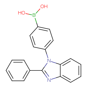 (4-(2-Phenyl-1H-benzo[d]imidazol-1-yl)phenyl)boronic acid