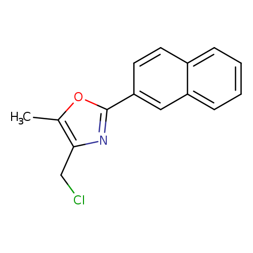 Oxazole, 4-(chloromethyl)-5-methyl-2-(2-naphthalenyl)-