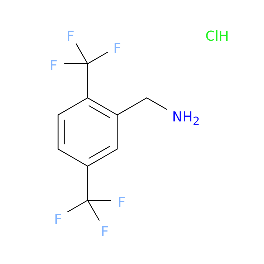 1-[2,5-bis(trifluoromethyl)phenyl]methanamine hydrochloride