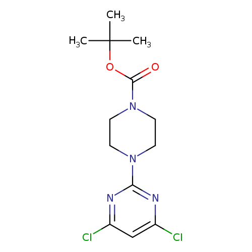 4-(4,6-Dichloro-pyrimidin-2-yl-piperazine-1-carboxylic acid tert-butyl ester