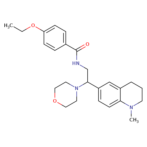 4-ethoxy-N-[2-(1-methyl-1,2,3,4-tetrahydroquinolin-6-yl)-2-(morpholin-4-yl)ethyl]benzamide