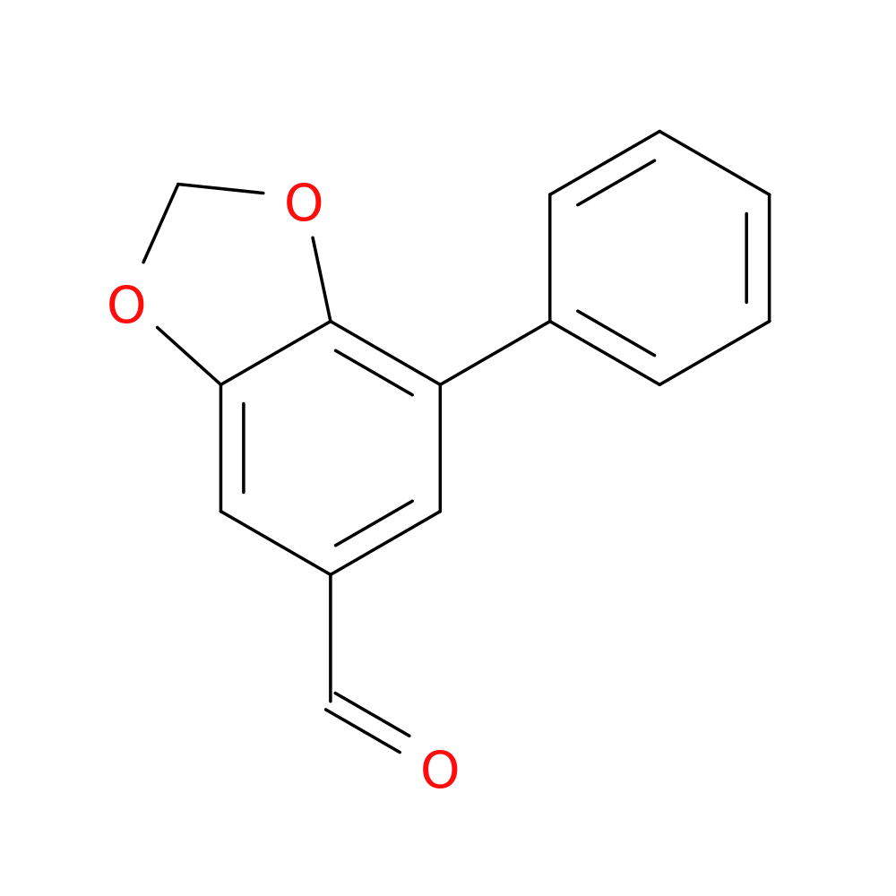 7-phenyl-1,3-dioxaindane-5-carbaldehyde