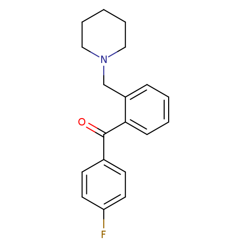 4'-Fluoro-2-piperidinomethyl benzophenone