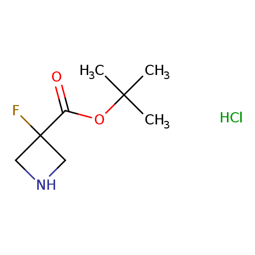 tert-butyl 3-fluoroazetidine-3-carboxylate hydrochloride
