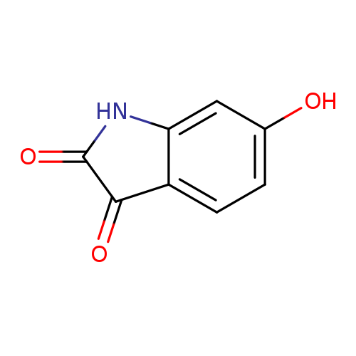 1H-Indole-2,3-dione, 6-hydroxy-