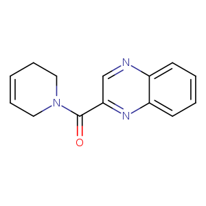 2-(1,2,3,6-tetrahydropyridine-1-carbonyl)quinoxaline