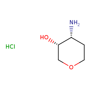 (3R,4R)-4-Aminotetrahydro-2H-pyran-3-ol hydrochloride