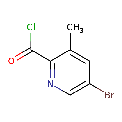 5-Bromo-3-methylpyridine-2-carbonyl chloride