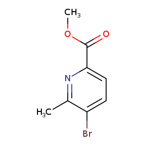 2-Pyridinecarboxylic acid, 5-bromo-6-methyl-, methyl ester