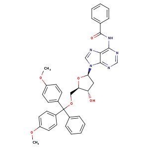 N6-Benzoyl-5'-O-(4,4'-dimethoxytrityl)-2'-deoxyadenosine