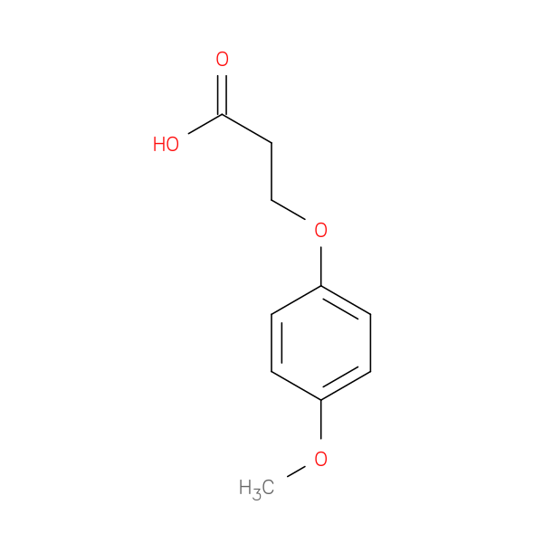 Propanoic acid, 3-(4-methoxyphenoxy)-