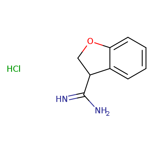 2,3-dihydro-1-benzofuran-3-carboximidamide hydrochloride
