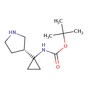 (R)-tert-Butyl (1-(pyrrolidin-3-yl)cyclopropyl)carbamate