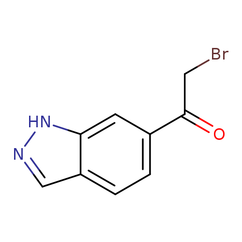 2-bromo-1-(1H-indazol-6-yl)ethan-1-one
