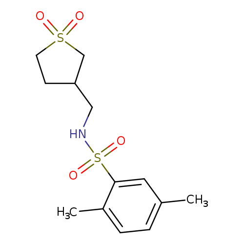 N-[(1,1-dioxo-1lambda6-thiolan-3-yl)methyl]-2,5-dimethylbenzene-1-sulfonamide