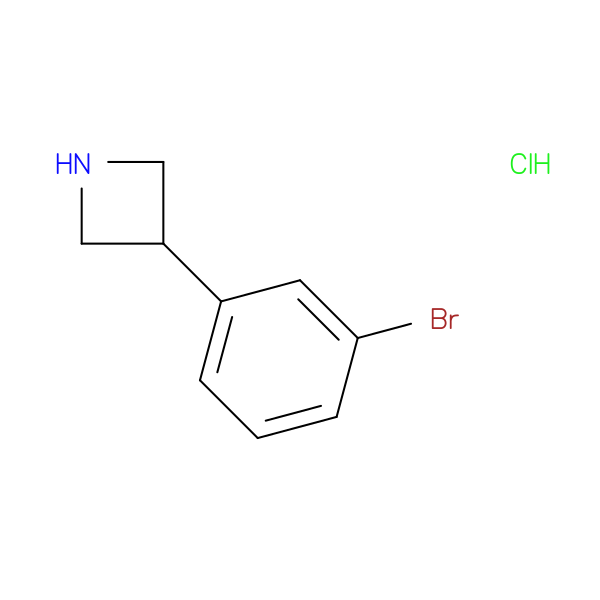 3-(3-Bromophenyl)azetidine hydrochloride