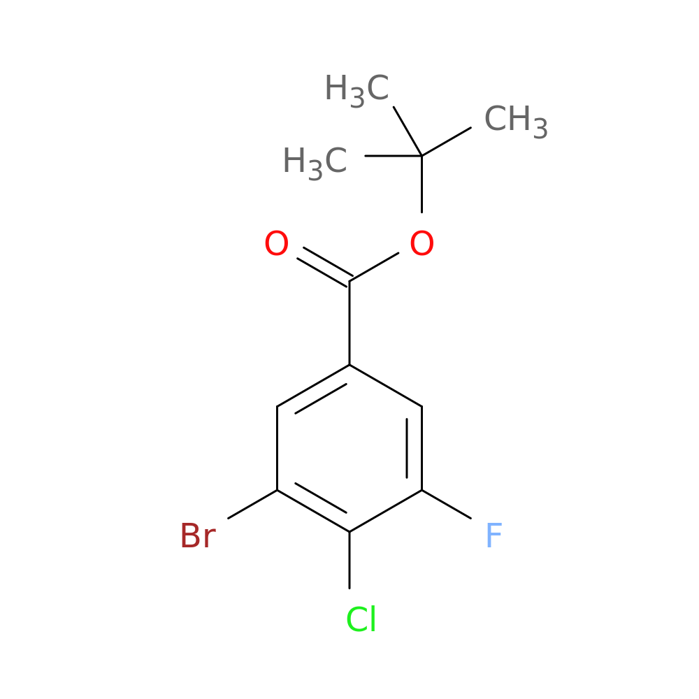 tert-Butyl 3-bromo-4-chloro-5-fluorobenzoate