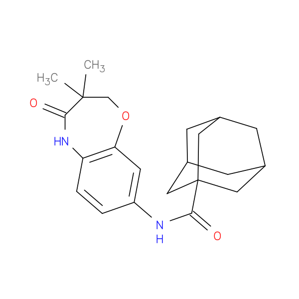 N-(3,3-dimethyl-4-oxo-2,3,4,5-tetrahydro-1,5-benzoxazepin-8-yl)adamantane-1-carboxamide