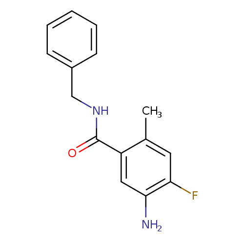 5-Amino-n-benzyl-4-fluoro-2-methyl-benzamide