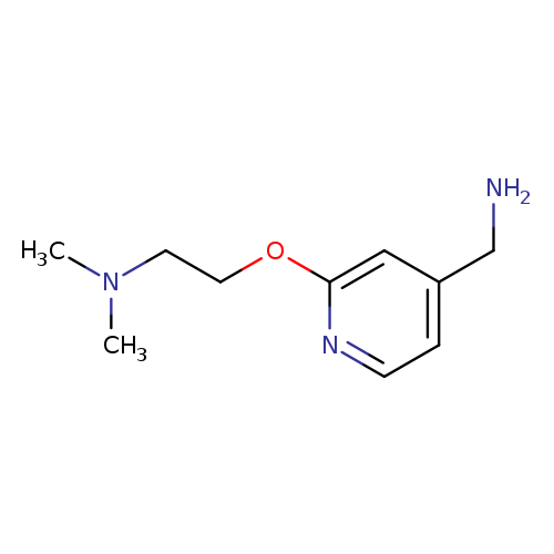 {2-[2-(dimethylamino)ethoxy]pyridin-4-yl}methanamine