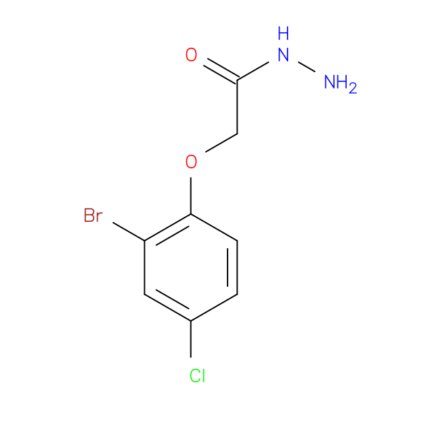 2-(2-Bromo-4-chlorophenoxy)acetohydrazide