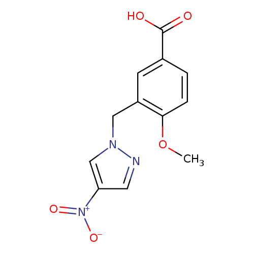 4-Methoxy-3-(4-nitro-pyrazol-1-ylmethyl)-benzoic acid